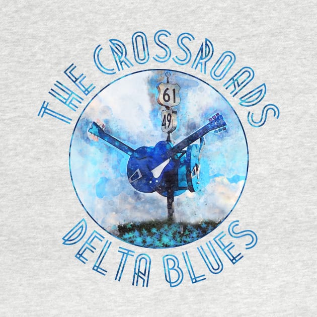 The Crossroads Delta Blues by DavidLoblaw